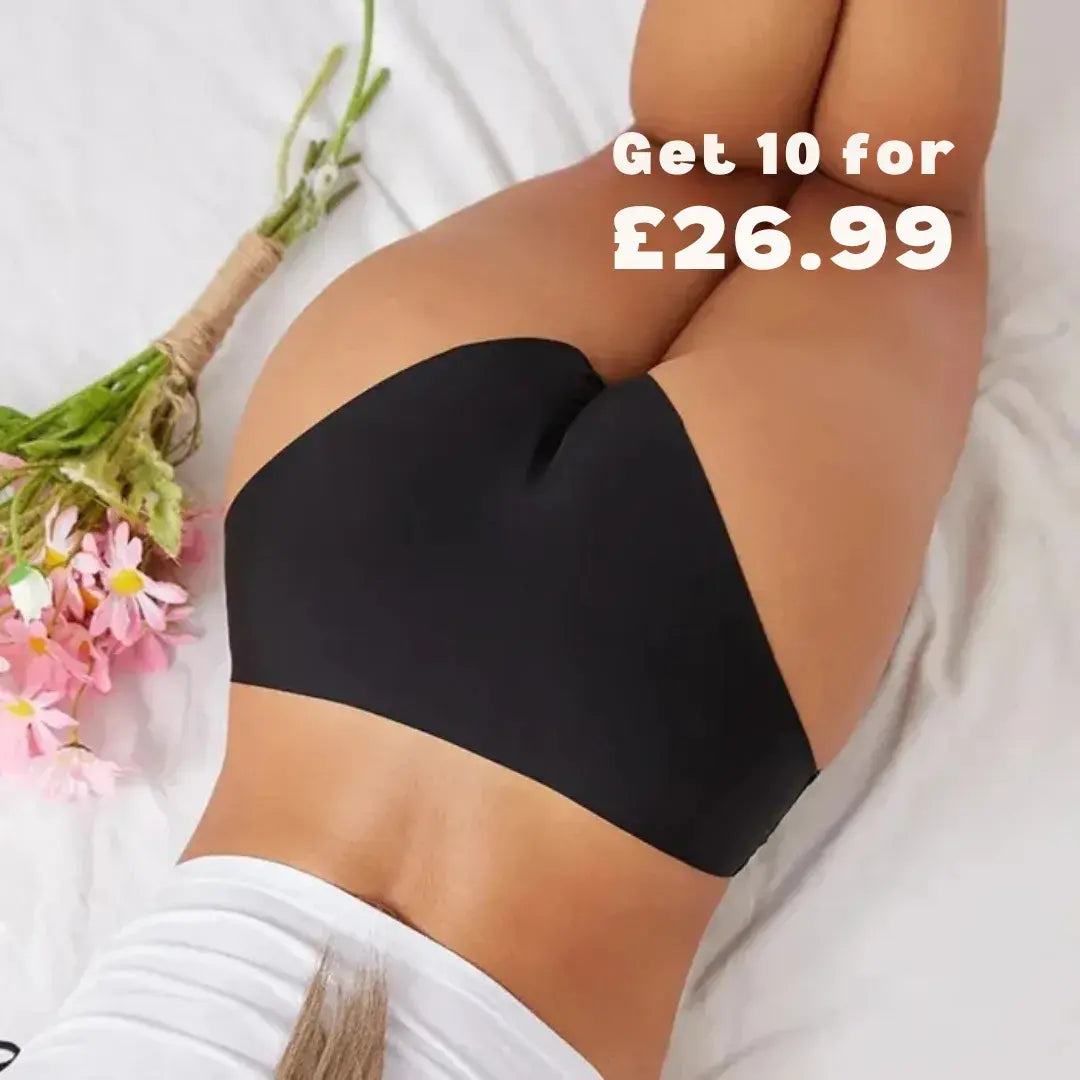 10-Pack: Soft Silk Knickers - Laser-Cut Seamless
