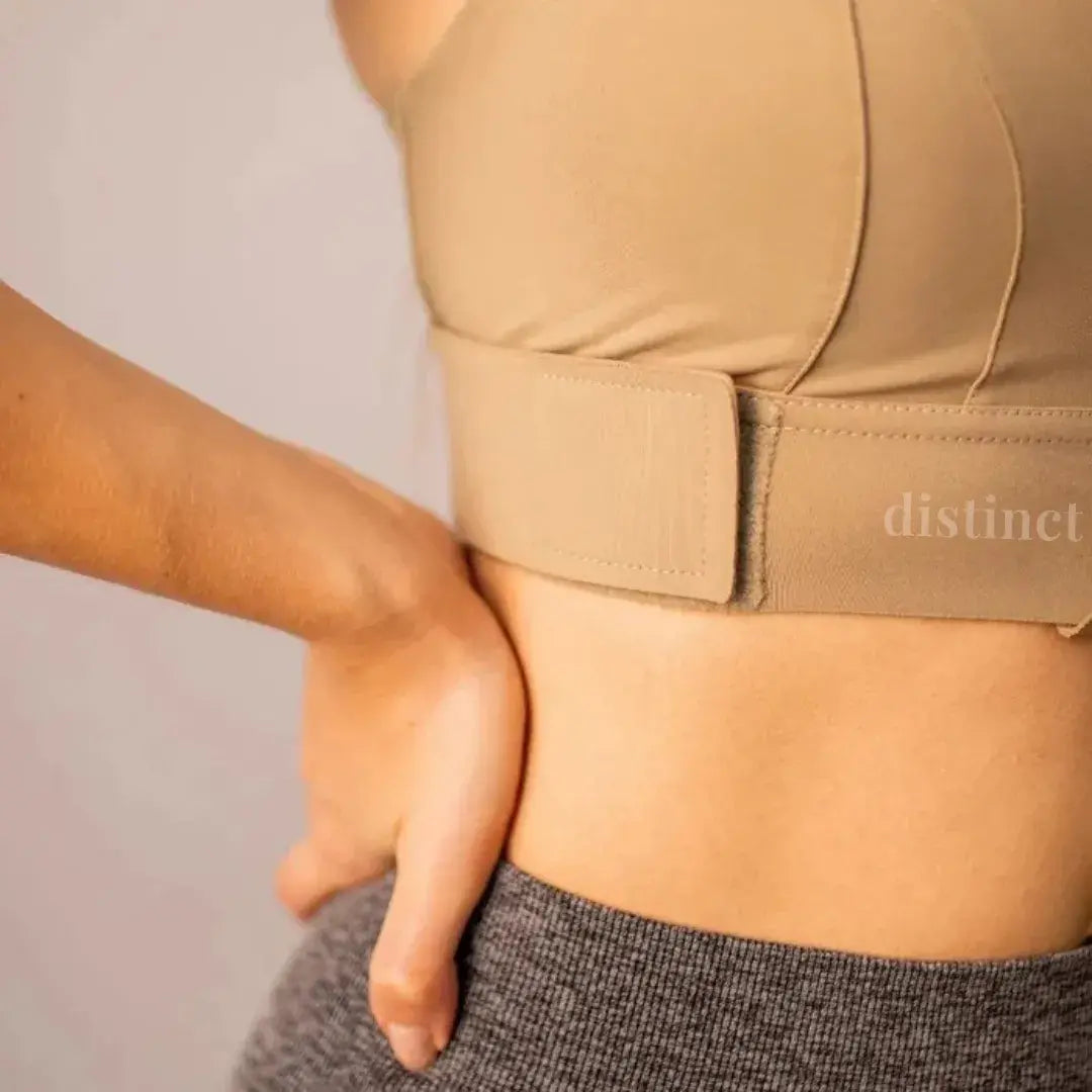 Top Active Bra - Reinforced Sports with Velcro Adjustments