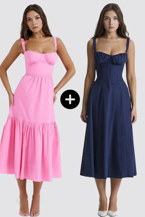 Camille & Mavie Bustier Dresses – Buy 1, Get 2
