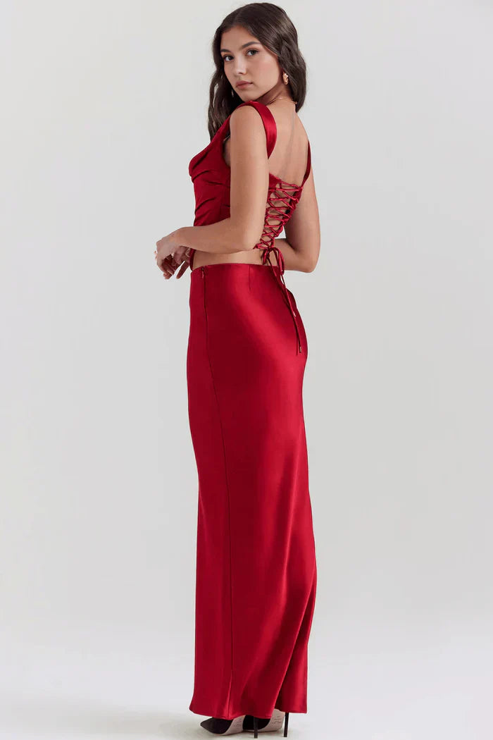 Ester Bustier Maxi Set