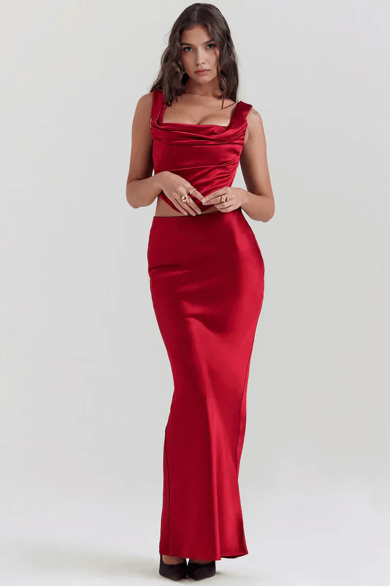 Ester Bustier Maxi Set