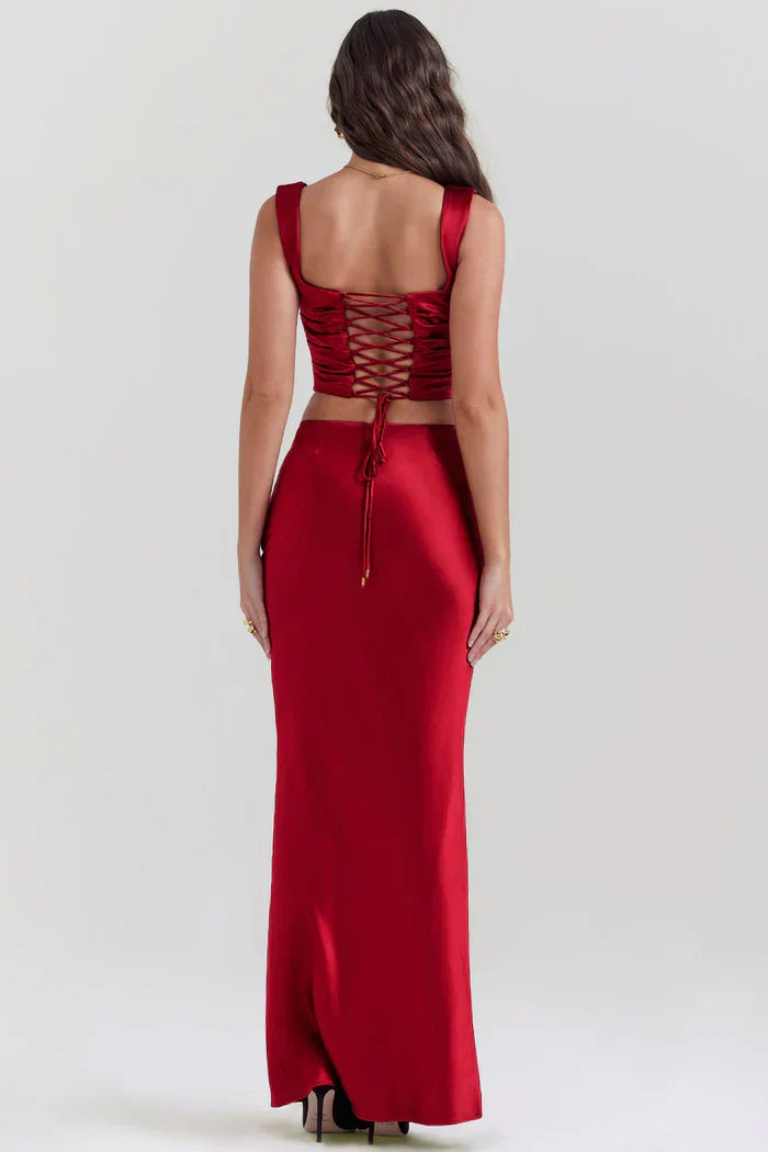 Ester Bustier Maxi Set