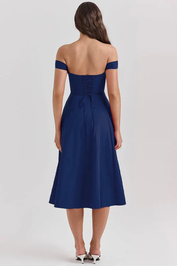Mavie & Olivia Bustier Midi Dresses – Buy 1, Get 2