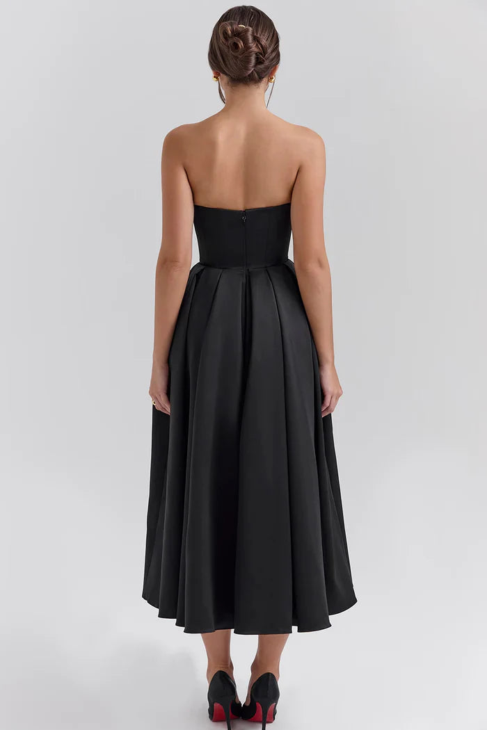 Celeste Bustier Midi Dress