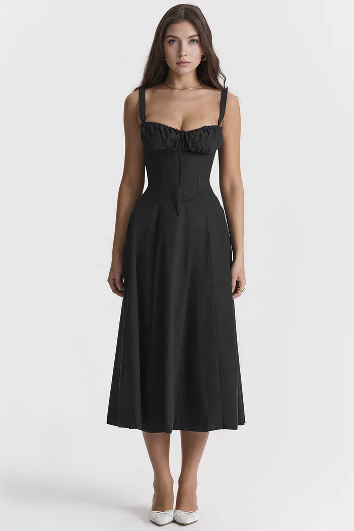 Mavie & Olivia Bustier Midi Dresses – Buy 1, Get 2