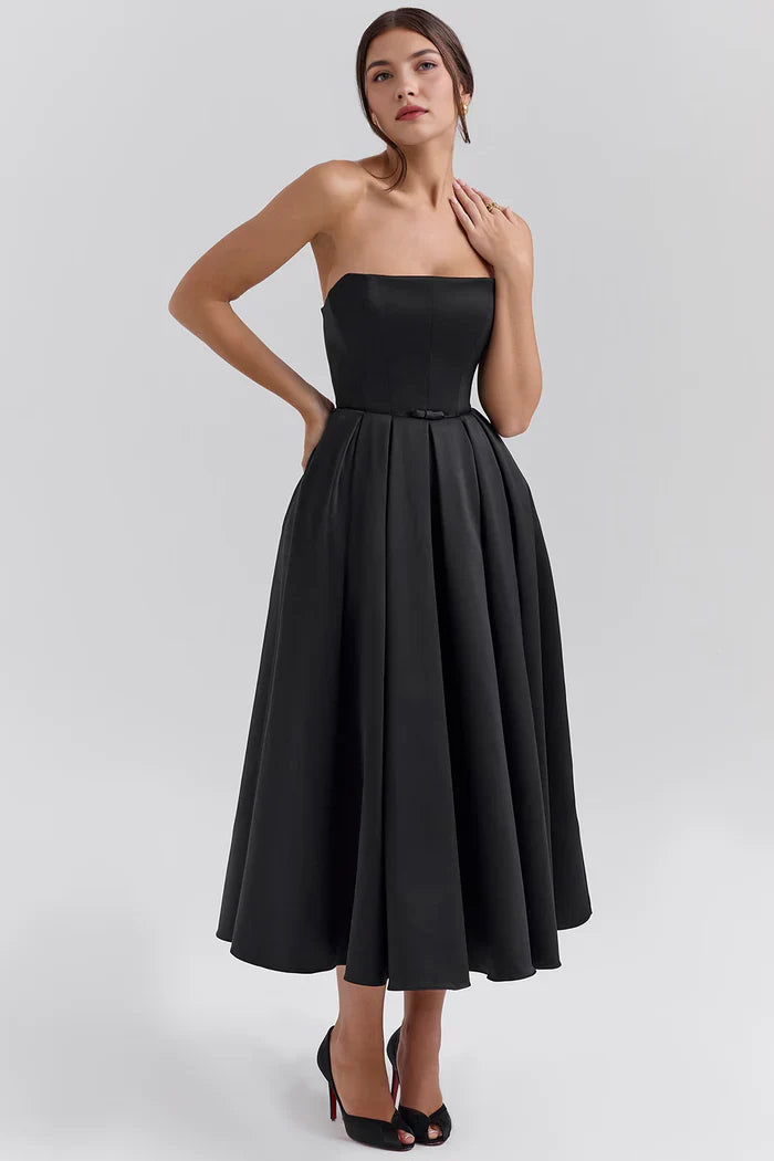 Celeste Bustier Midi Dress