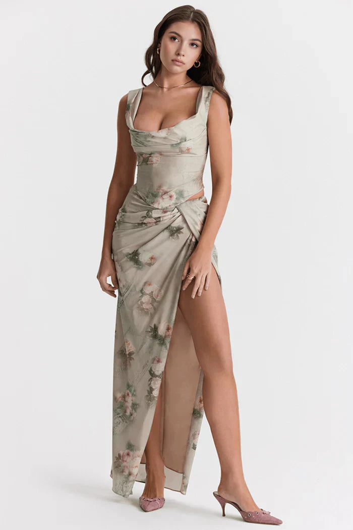 Ester Bustier Maxi Set