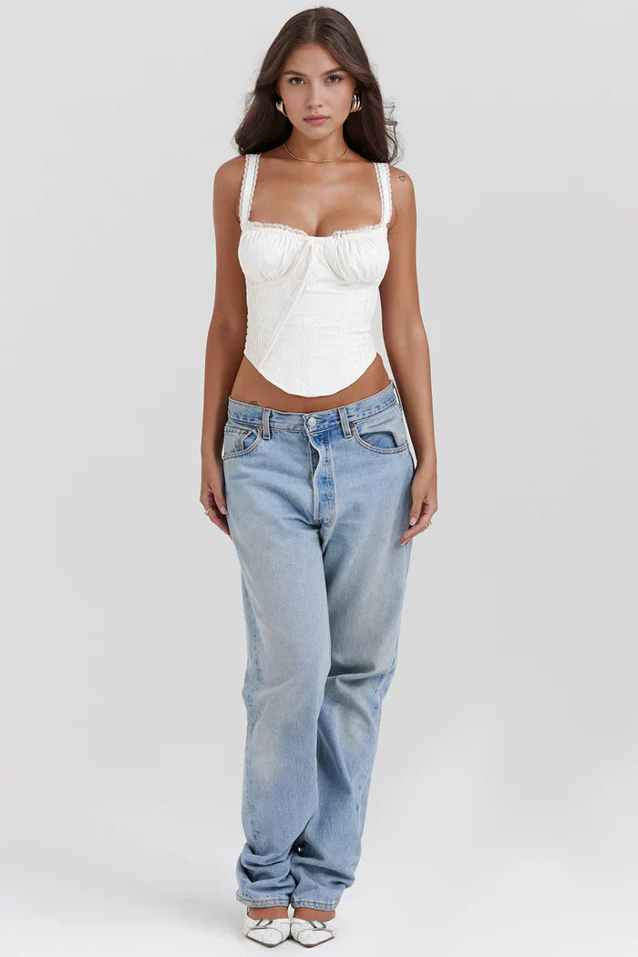 Bela Sculpting Corset – White