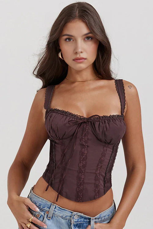 Bela Sculpting Corset – Brown