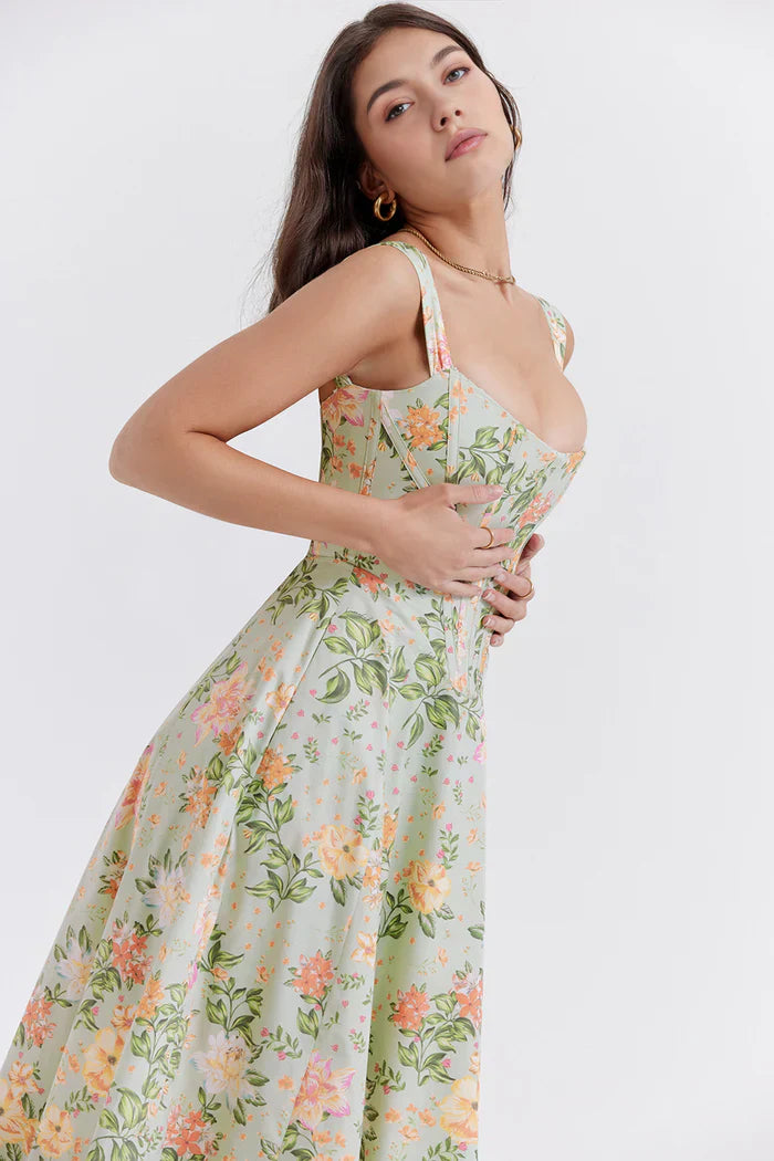 Mavie & Olivia Bustier Midi Dresses – Buy 1, Get 2