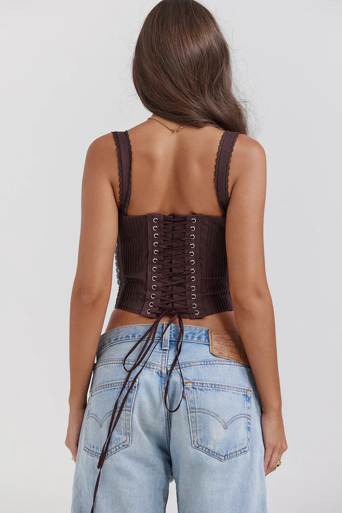 Bela Sculpting Corset – Brown