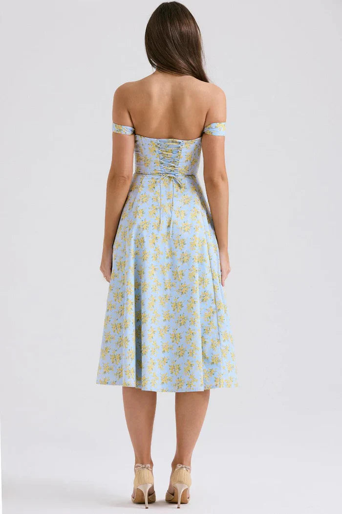 Mavie & Olivia Bustier Midi Dresses – Buy 1, Get 2