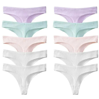 [Buy 5 Get 5 Free] CottonComfort Thongs - Antibacterial Protection