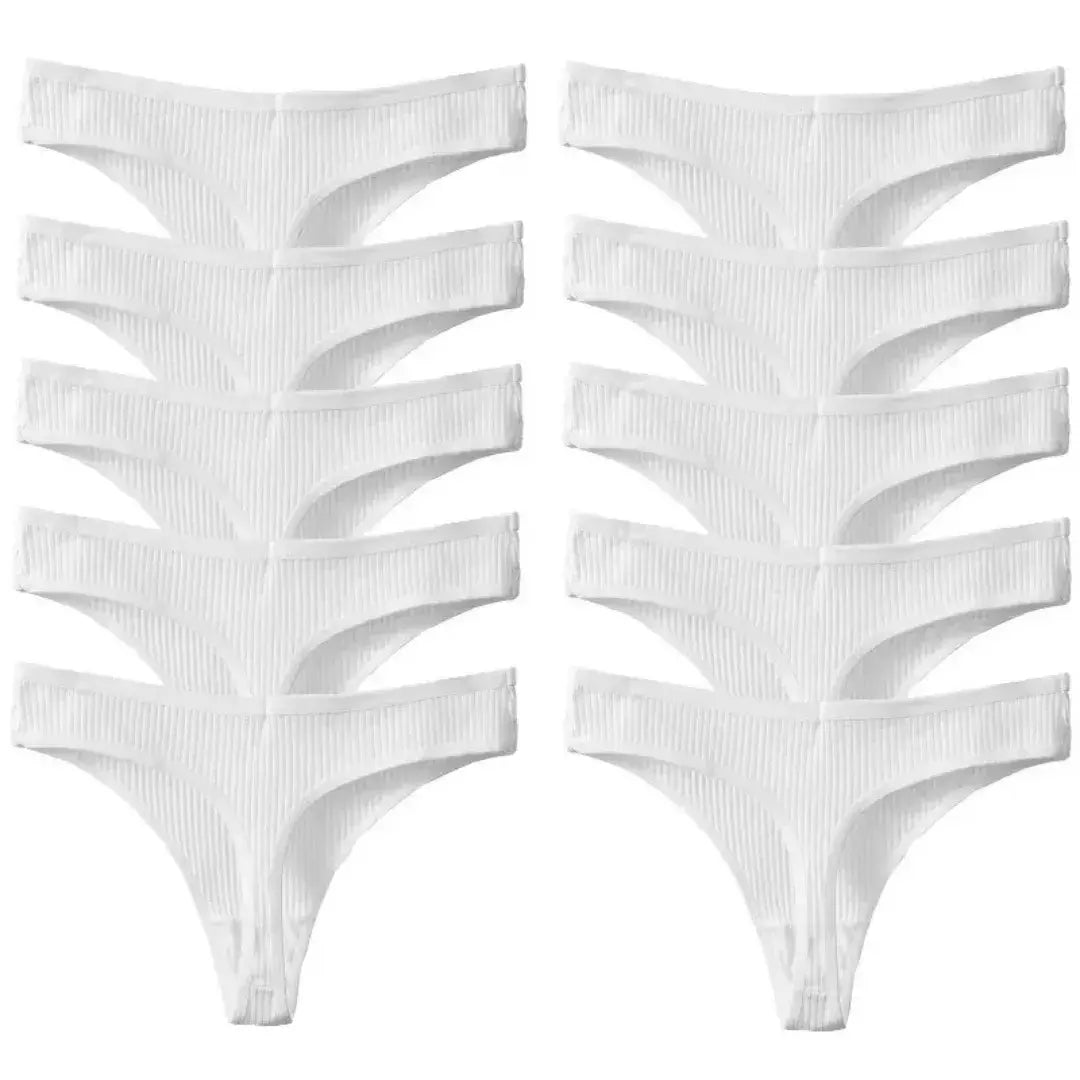 [Buy 5 Get 5 Free] CottonComfort Thongs - Antibacterial Protection