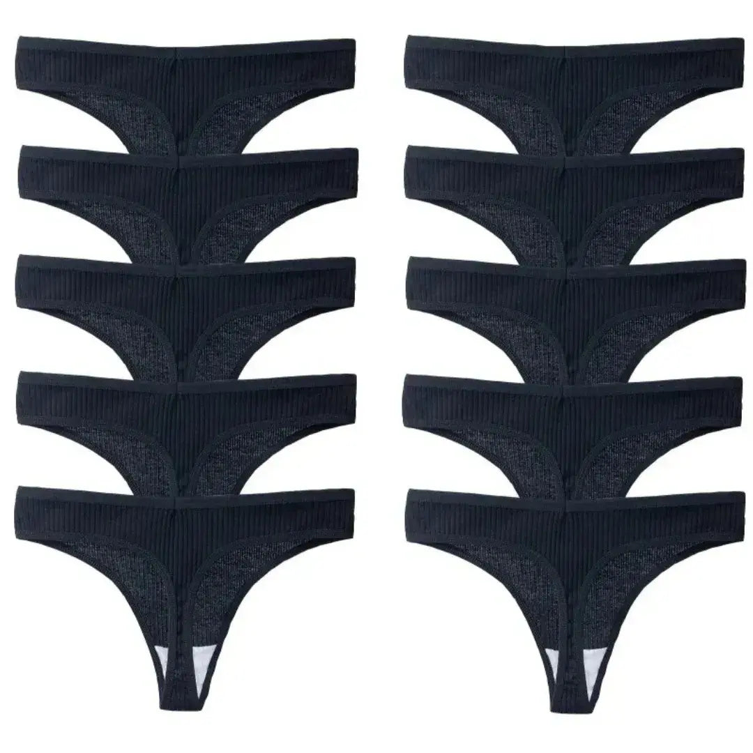 [Buy 5 Get 5 Free] CottonComfort Thongs - Antibacterial Protection