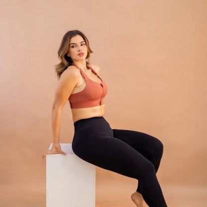 Top Active Bra - Reinforced Sports with Velcro Adjustments