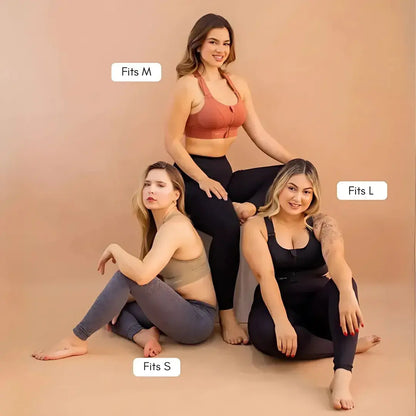 Top Active Bra - Reinforced Sports with Velcro Adjustments