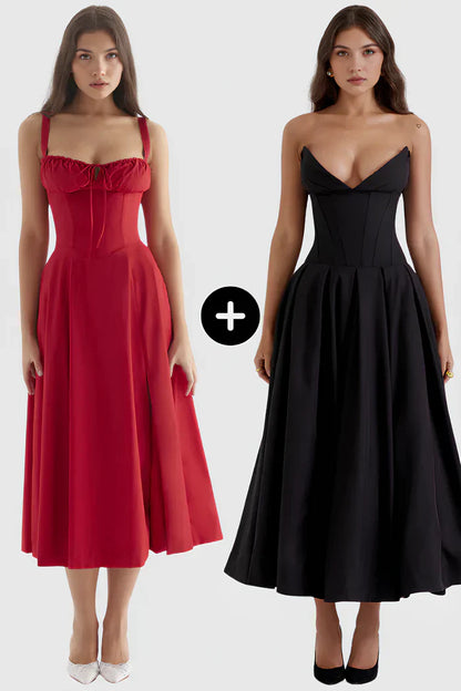 Mavie & Taylor Bustier Dresses – Buy 1, Get 2