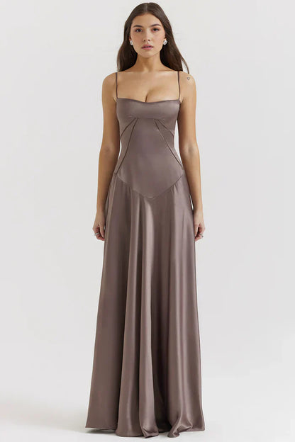 Marielle Bustier Maxi Dress
