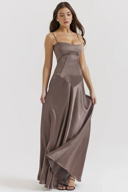 Marielle Bustier Maxi Dress