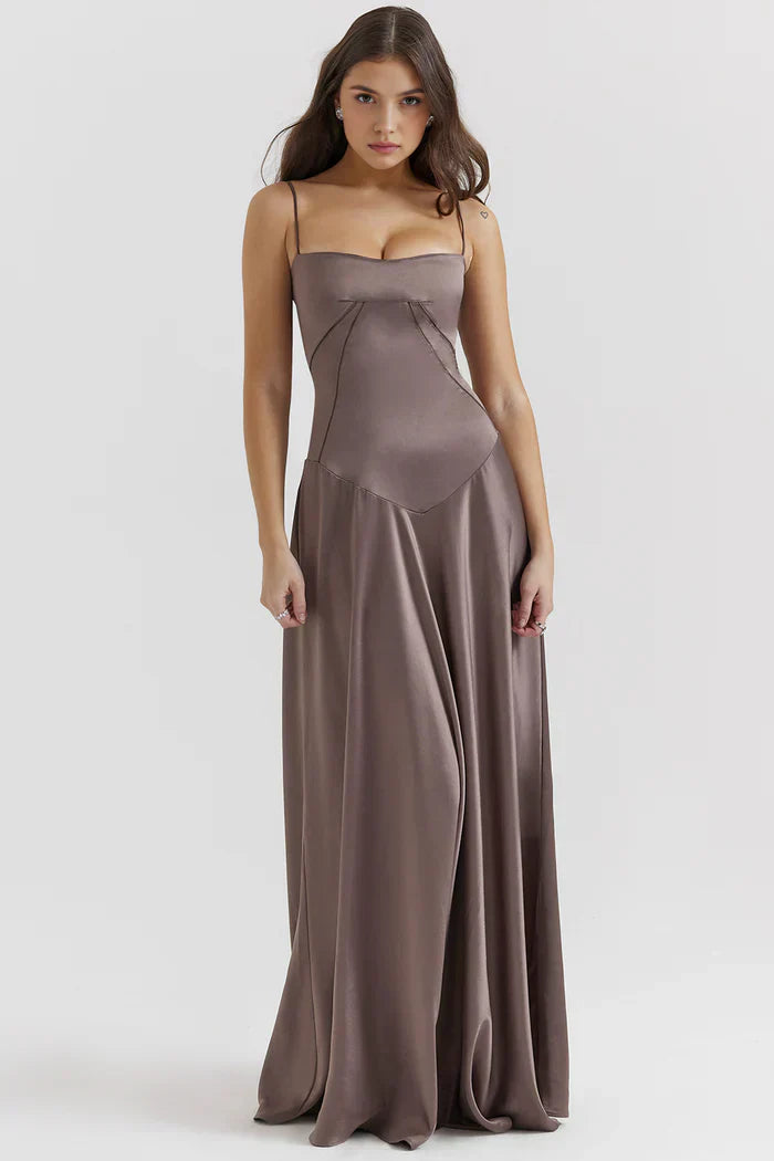 Marielle Bustier Maxi Dress