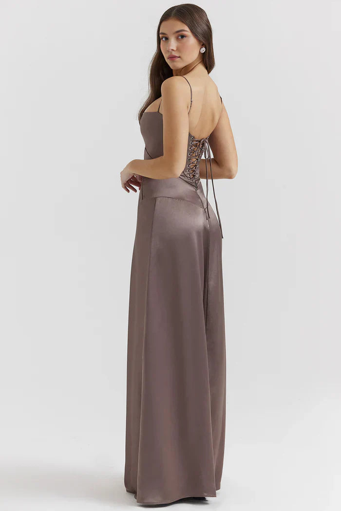 Marielle Bustier Maxi Dress