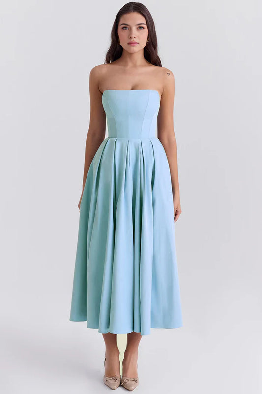 Celeste Bustier Midi Dress