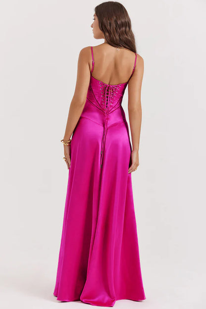 Marielle Bustier Maxi Dress