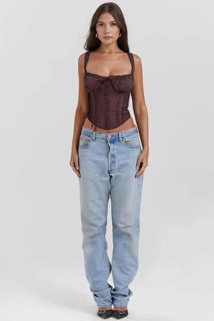 Bela Sculpting Corset – Brown