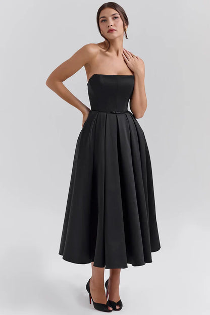 Celeste Bustier Midi Dress