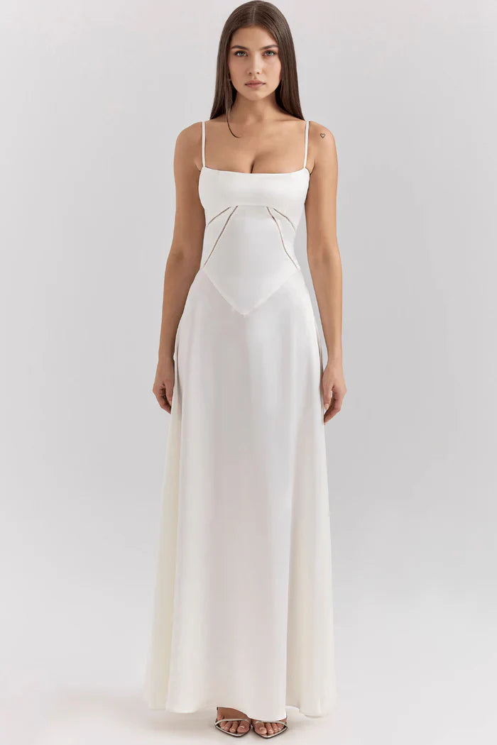 Marielle Bustier Maxi Dress