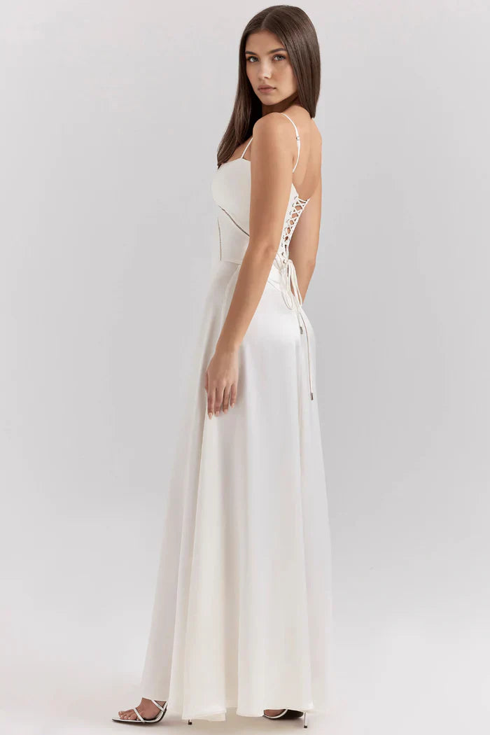 Marielle Bustier Maxi Dress