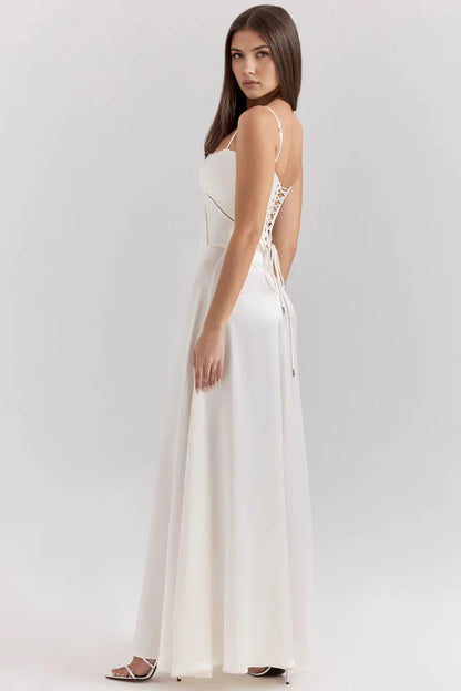 Marielle Bustier Maxi Dress