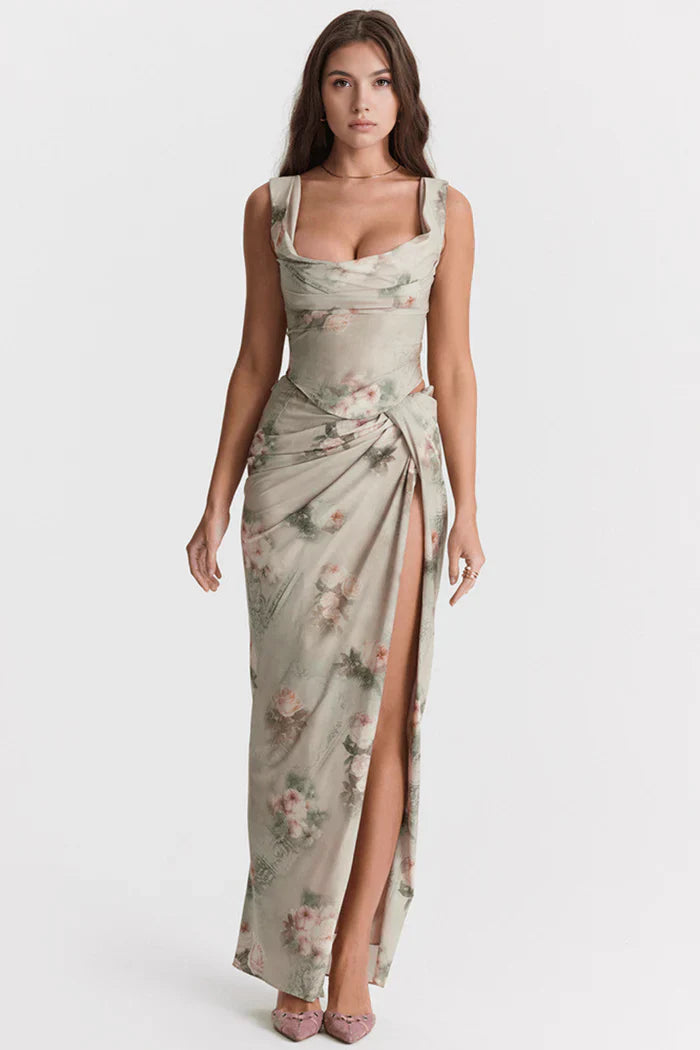 Ester Bustier Maxi Set