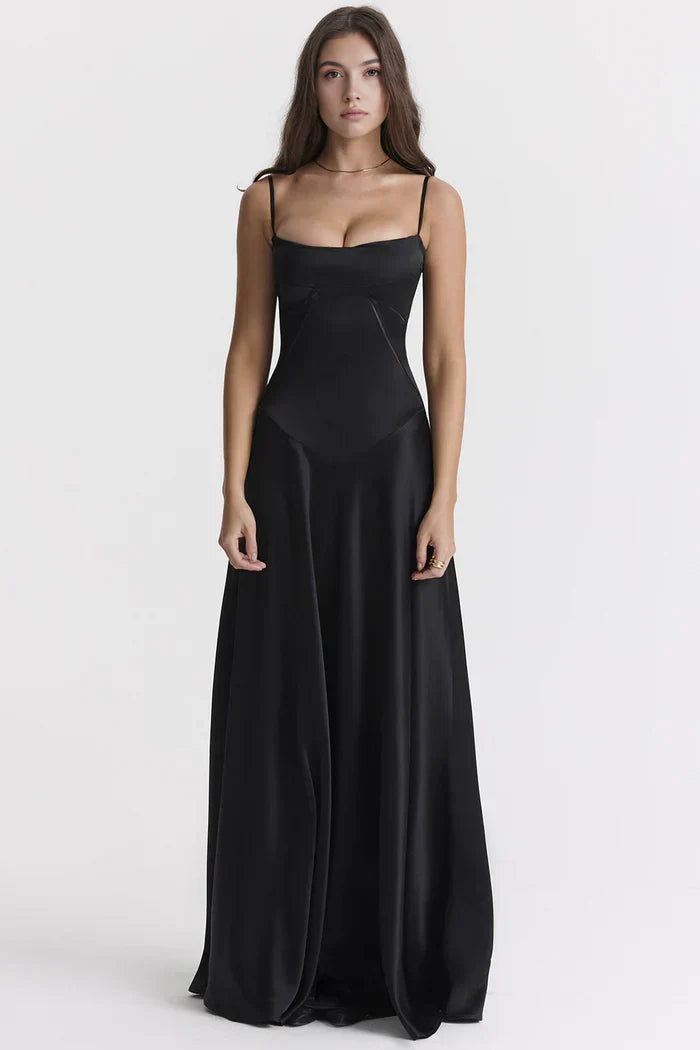 Marielle Bustier Maxi Dress