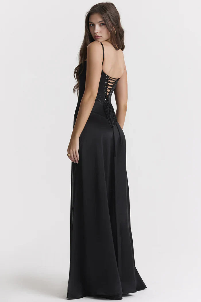 Marielle Bustier Maxi Dress