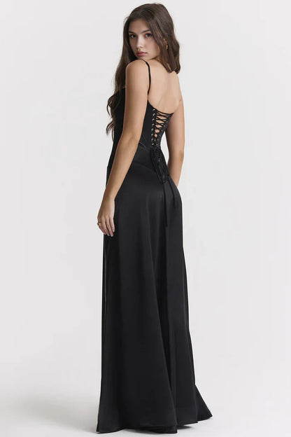 Marielle Bustier Maxi Dress