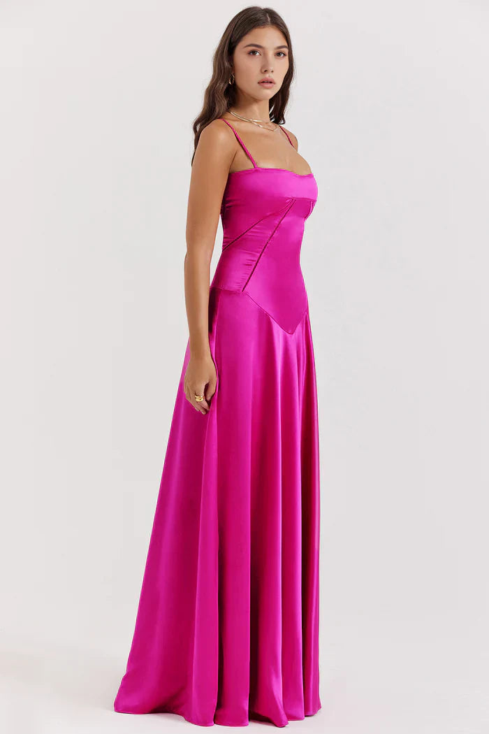 Marielle Bustier Maxi Dress