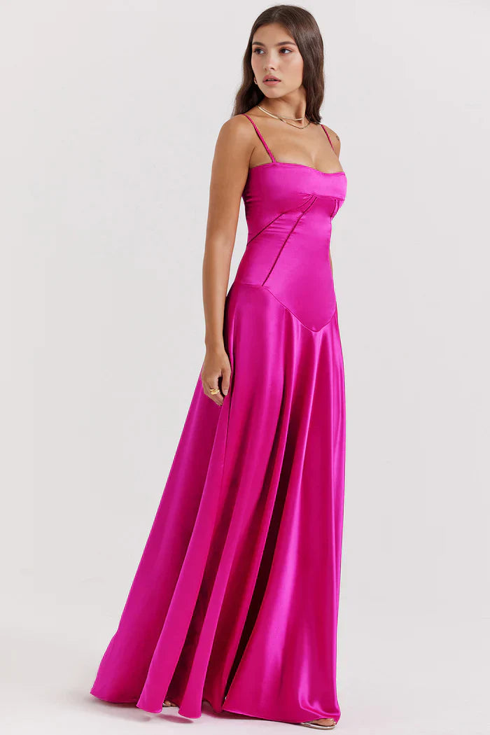 Marielle Bustier Maxi Dress