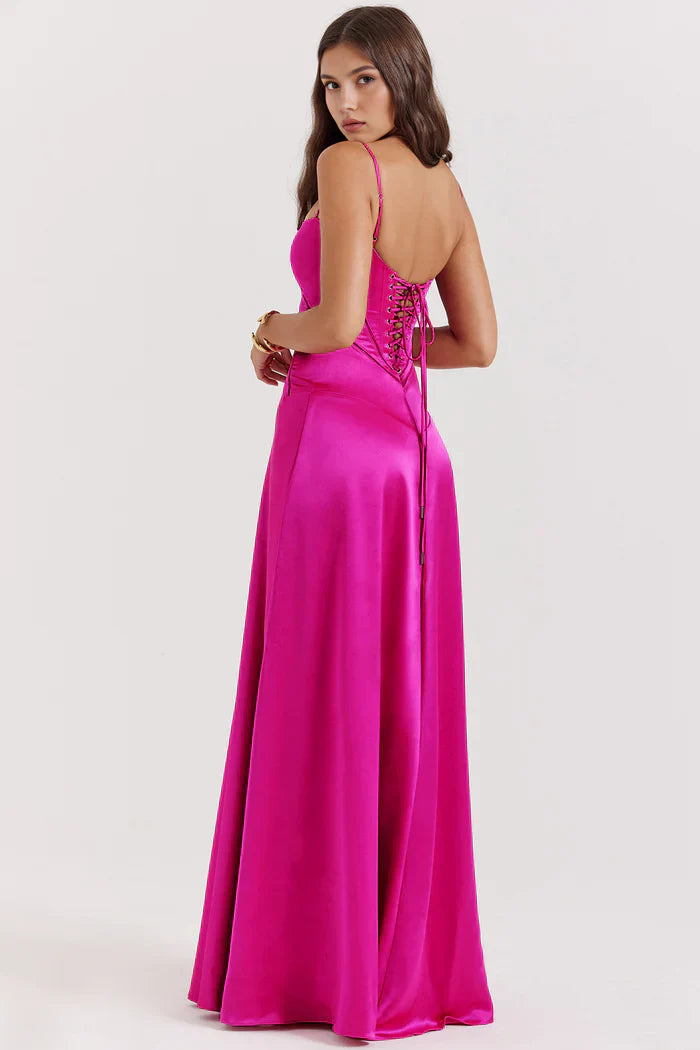 Marielle Bustier Maxi Dress
