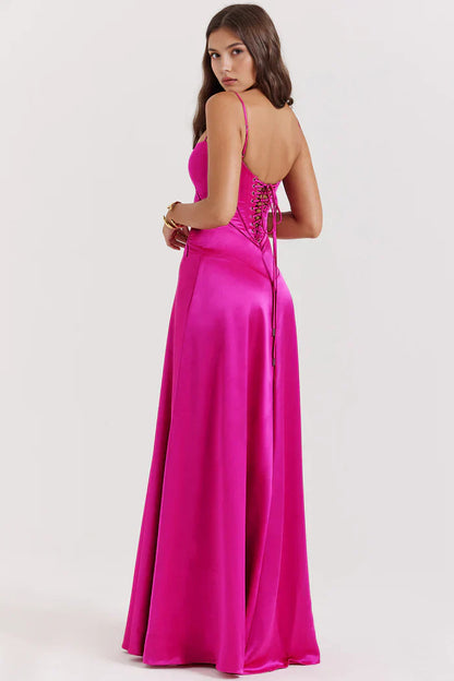 Marielle Bustier Maxi Dress
