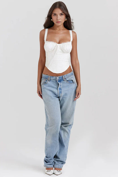 Bela Sculpting Corset – White