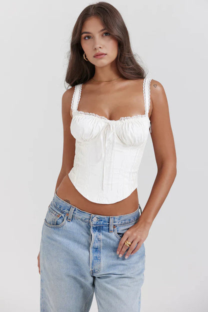 Bela Sculpting Corset – White