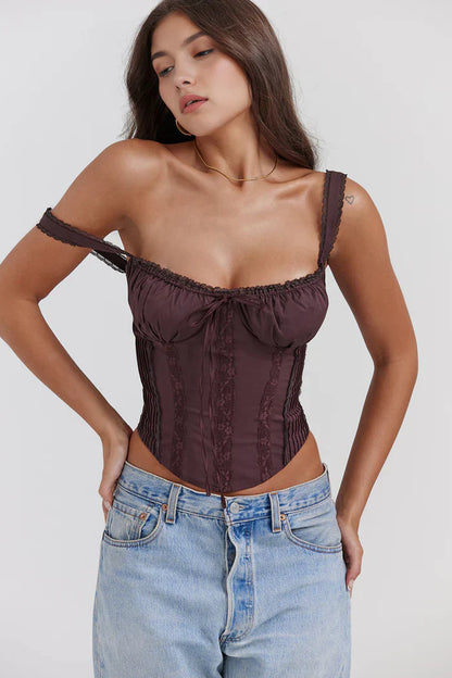 Bela Sculpting Corset – Brown