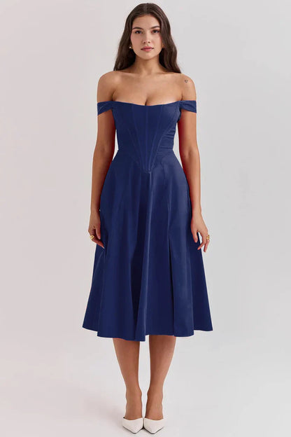 Mavie & Olivia Bustier Midi Dresses – Buy 1, Get 2