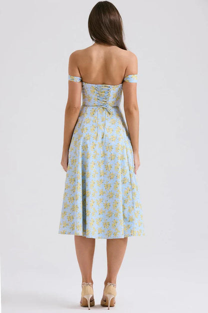 Mavie & Olivia Bustier Midi Dresses – Buy 1, Get 2